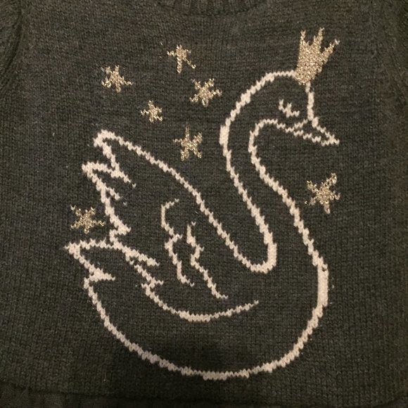 Gap Baby Girl's Swan Dress Size 18-24 Months - Picture 2 of 4